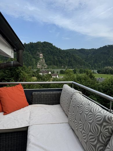 Blick vom Balkon nach Süden