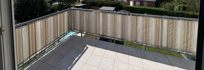 Ausblick vom Balkon/Wohnzimmer