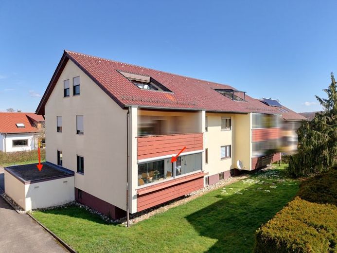 Großzügige 3-Zi.-Wohnung + Einzelgarage in ruhiger Sackgassenlage – Foto 1
