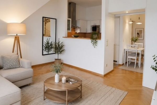 Charmante Maisonette-Wohnung im Loft-Stil