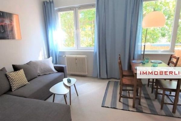 IMMOBERLIN.DE - वांछित स्थान पर प्राकृतिक रोशनी से भरपूर, शांत दक्षिणमुखी बालकनी वाला अपार्टमेंट