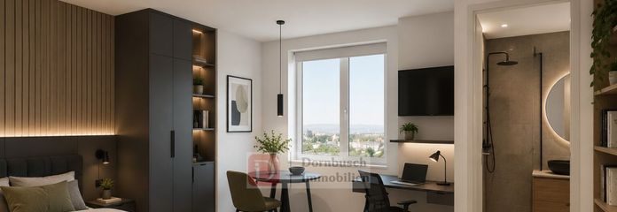 1-Zimmer-Wohnung - Virtual Staging