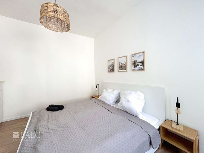 Mehrfamilienhaus-12 Wohnungen-Energieklasse A – Schlafzimmer