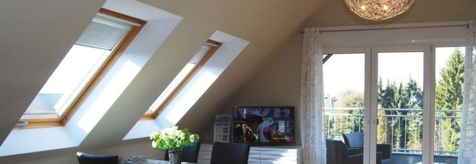 NO COMMISSION! PENTHOUSE APARTMENT***** South-facing loggia, underground parking (rent incl. additional costs!)