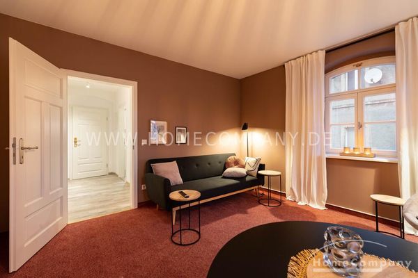 273120 HomeCompany Dresden Temporäre Vermietung Januar-März – Möbliert/Furnished 2-Zimmer Apartment in Dresden-Golberode max. 2 Personen