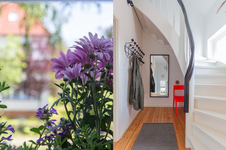 Wohnen + Kapitalanlage: Top gepflegtes, aufwendig saniertes 30er-Jahre-Haus in 1A-Lage Zehlendorf – Getischlerte Treppen ins DG