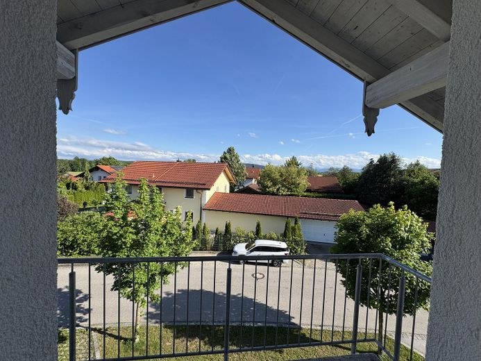 Ausblick vom Südbalkon