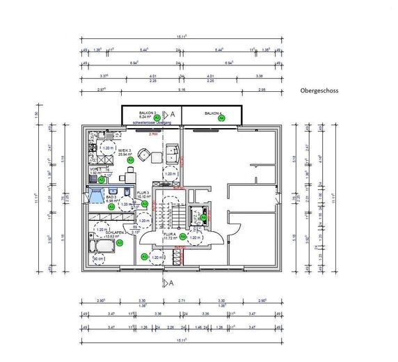 Modernes Wohnen in Nottuln/Appelhülsen - Neubau-/ Sanierungsprojekt - Obergeschoss - Nr.3 – Haus 17a Obergeschoss