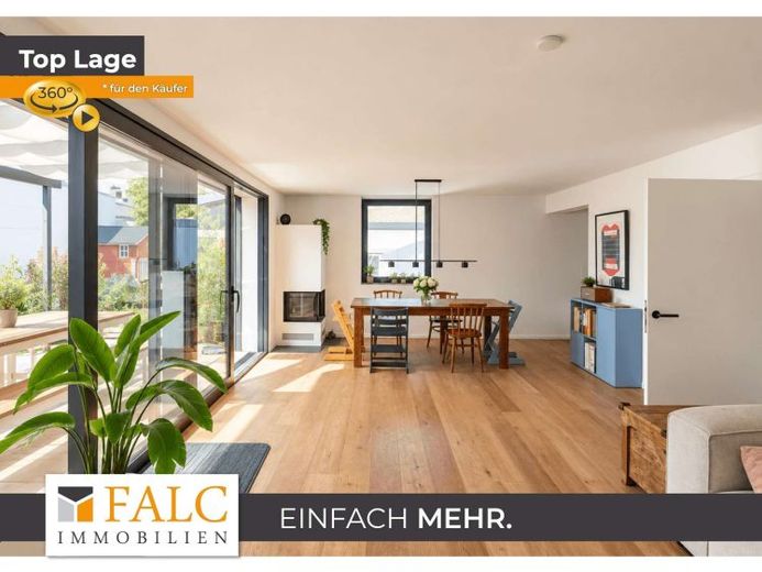 Maison jumelée élégante entièrement rénovée, avec un beau jardin et un appartement indépendant à Gauting – Photo 1