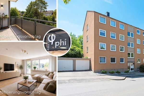 PHI AACHEN - Einziehen und wohlfühlen: Modernisiertes Wohnjuwel mit Südwest-Loggia!