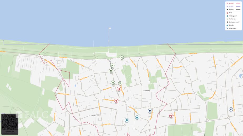 Klein anfangen, groß entwickeln - seltene Gelegenheit in Zingst – Site plan (micro)