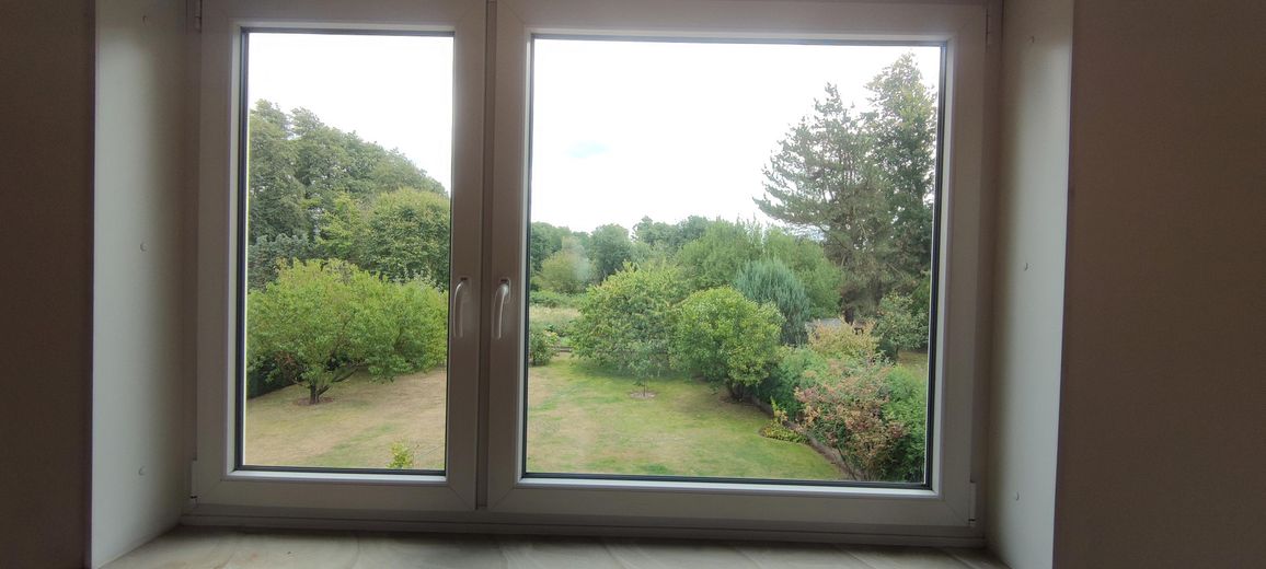 Blick vom Wohnzimmer