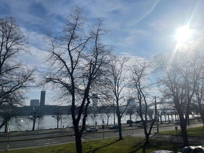 Den Rhein vor der Tür