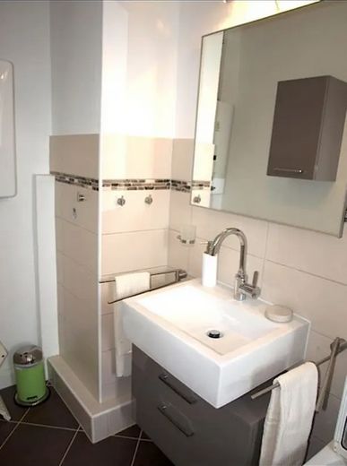 Apartment mit Aussicht chic möbliert 35qm Elberfeld Nähe Rathaus, St. Josef, Bayer + Nordbahntrasse – Bad