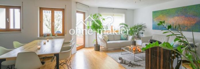 4 Zimmer Wohnung, inkl. Tiefgarage in Herten (Baden), ruhige grüne Lage