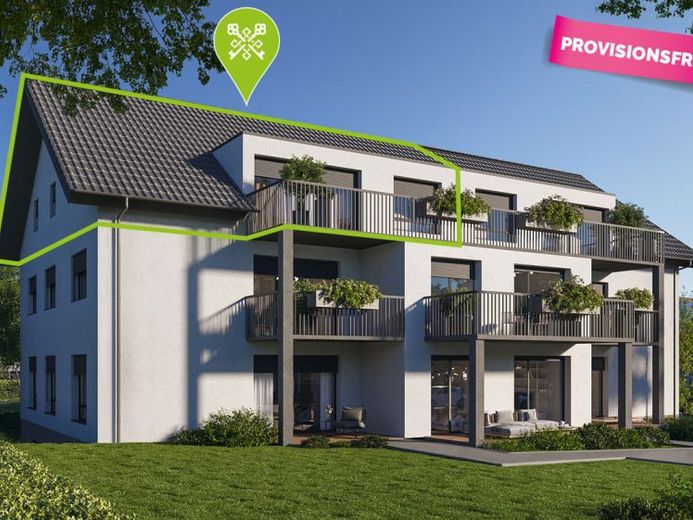 NEUBAU PROVIONSFREI! Hochwertige 4-Zimmer Wohnung in Zußdorf – Foto 1