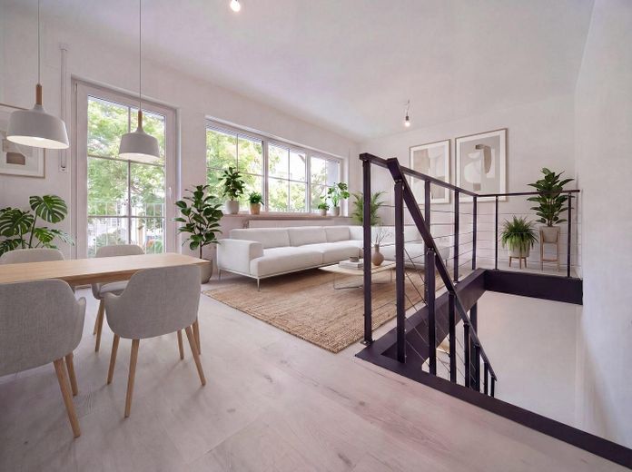 Appartamento maisonette con terrazza, giardino e balcone – senza provvigione ad Alterlangen – Foto 17