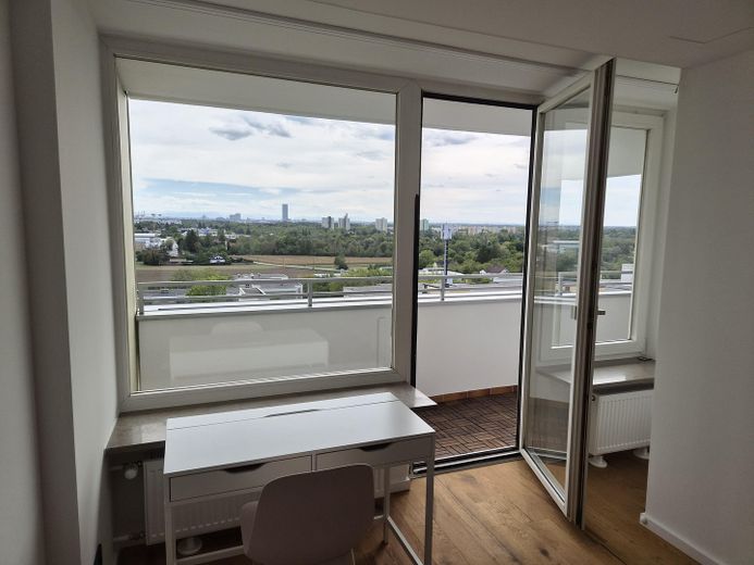 Stanza in appartamento condiviso con vista sulle Alpi a Feldmoching – Ratholdstraße 24, Monaco – Zimmer 2 mit Balkon
