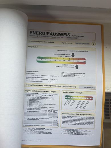 İlk kullanım, yeni yenilenmiş bahçeli müstakil ev, 63828 Kleinkahl'da – Energieausweis