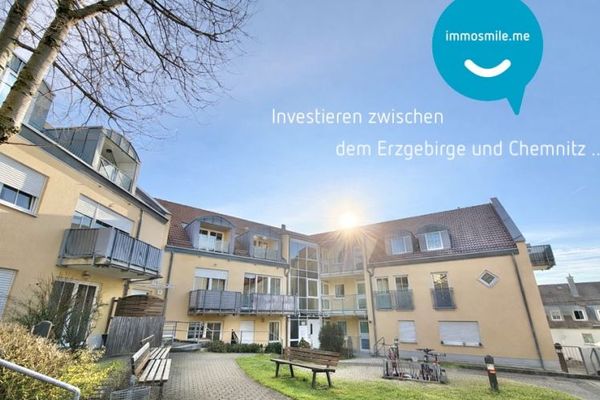 Eigentumswohnung • Burkhardtsdorf • bei Chemnitz • 2 Zimmer • vermietet • jetzt kaufen!