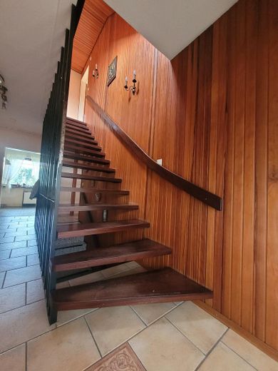 Treppe zum Dachgeschoß