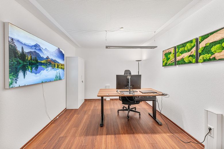 Innenliegendes Büro