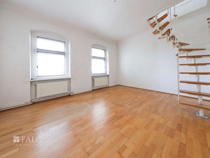 Über den Dächern Berlins: 3-Zimmer-Maisonette mit Südwest-Terrasse - sofort frei! – Wohnbereich 3. OG