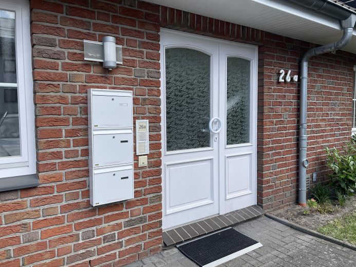 سعر جديد! من مالك خاص 2 غرفة مع شرفة كبيرة في Brinkum، Stuhr – Hauseingang