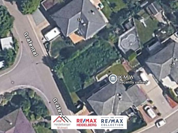 Świetna działka w spokojnej lokalizacji w Kürnbach, 311 m² z planem zabudowy – Foto 1