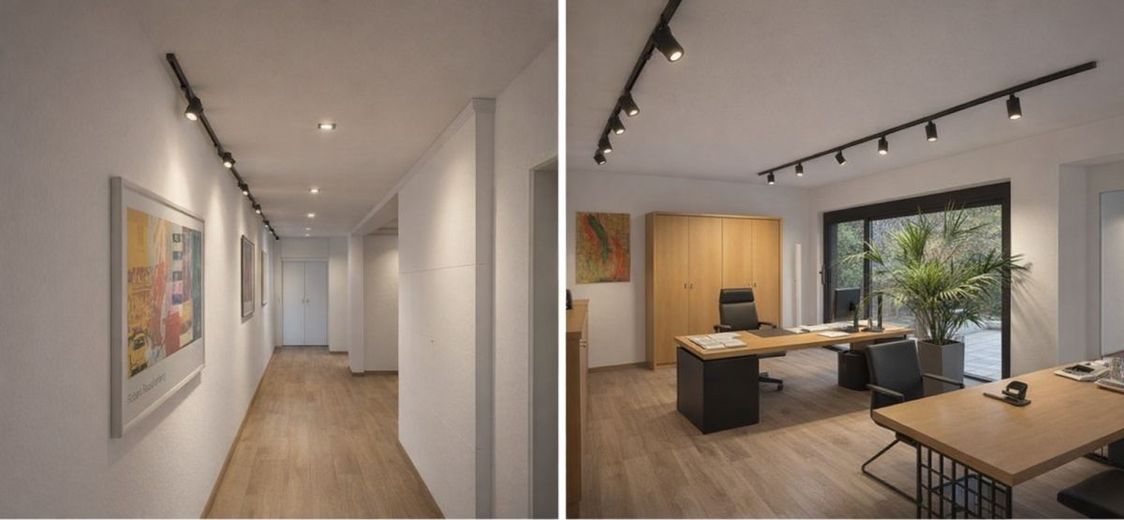 Ihre neue Bürofläche am Stadtwaldgürtel – Beispielbild Sanierungsvorschlag Büro