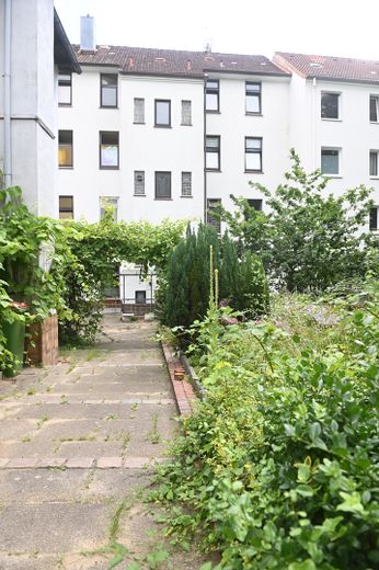 Begrünter Innenhof 3