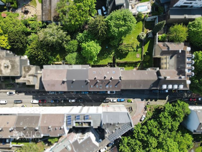 Maisonetteflair trifft Stadtleben: Stilvolle 3 Zimmerwohnung über den Dächern von Elberfeld! – Draufsicht