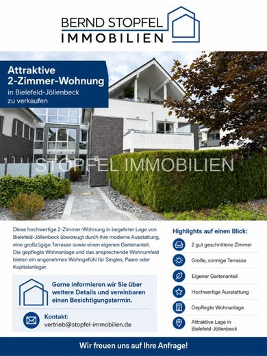 Moderne Terrassenwohnung mit Gartenanteil in Bielefeld - Jöllenbeck – 01C17606-A8B0-4500-9FD0-1AAC071959FD