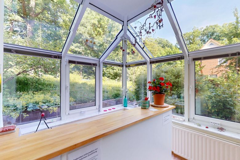 Empfangsbereich für die Praxis