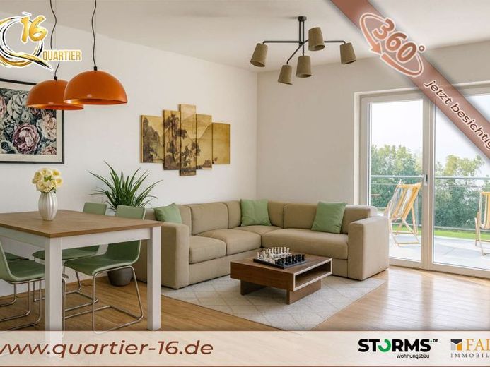 Obergeschosswohnung (WE-8) - 124,42 m² - 4 Zimmer – Foto 1