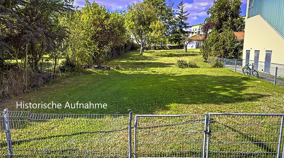 Sicht von Straße (hist.)