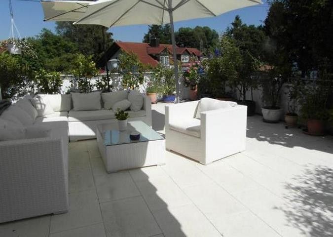 STA - Top san.  ZFH (EFH + autarker 106 m²- DG-Whg.) + sep. Gebäude in 1A-Lage, Weitbl., 3er Gge. – O-S-W-EZ Terrasse