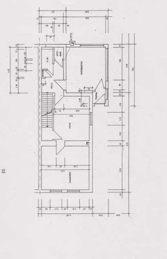 Charmantes Einfamilien-Endreihenhaus mit Garten in stadtnaher und ruhiger Lage – EG Grundriss