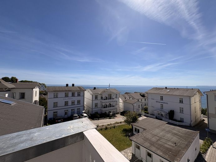 Penthouse - Neubau- Erstbezug mit Meerblick – Blick von der Dachterrasse 1