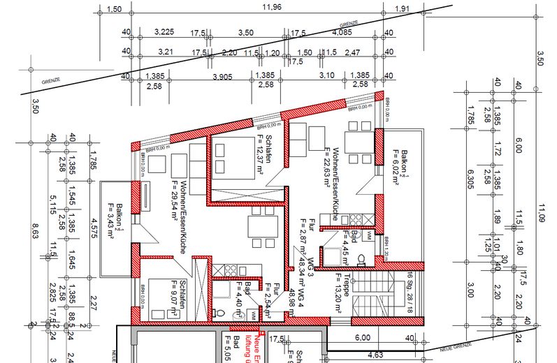 Grundriss 1. Obergeschoss