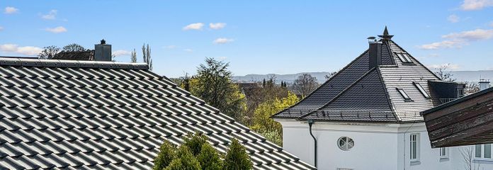 Ausblick aus dem Schlafzimmer