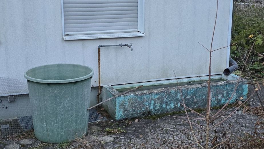 Regenwassersammelbecken