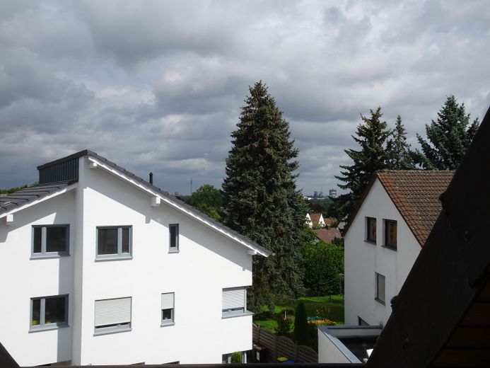 Ausblick aus Wohnung