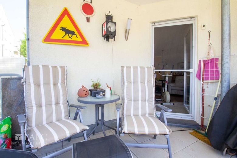 Zentrale Oase – Balkon