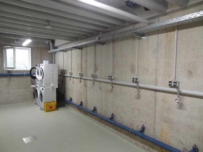 Neubau Erstbezug: Hochwertige 4-Zi.-Wohnung in Top-Lage im Klosterhof in Ulm-Söflingen – Wasch- und Trockenraum