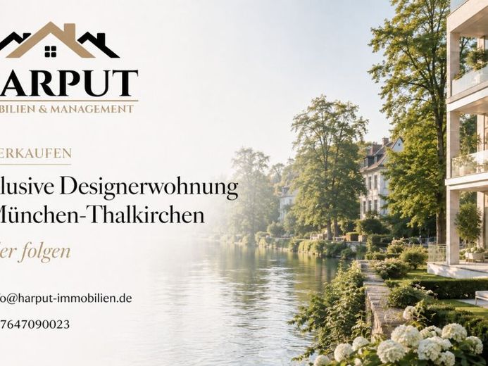 Esclusiva residenza di design sul Mühlbach – 115 m² di cultura abitativa con vista sull’acqua negli Isargärten – Foto 1