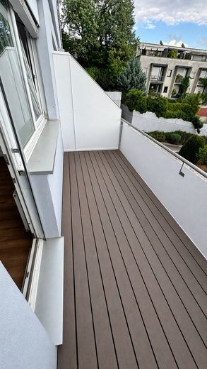 Frisch saniert: 1-Zi-Apartment mit Südbalkon & neuer EBK in Konstanz-Königsbau – Balkon mit Südausrichtung