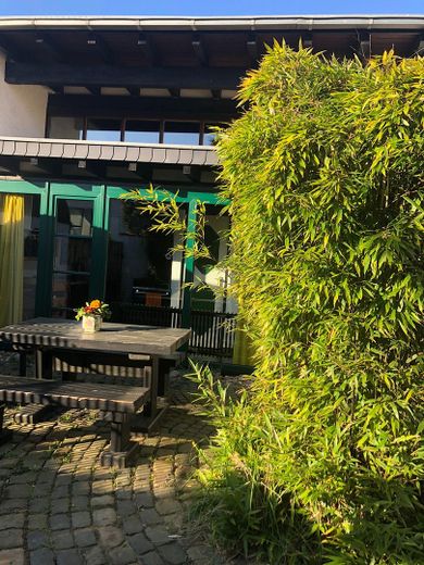 Teil des Patio