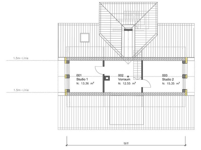 Grundriss 2. OG (Spitzboden)