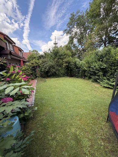 Casa adosada en esquina en bonita ubicación en Lippstadt – Gartenansicht